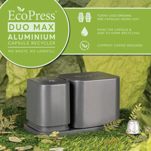 Dualit EcoPress Duo Max Aluminium Capsule Recycler